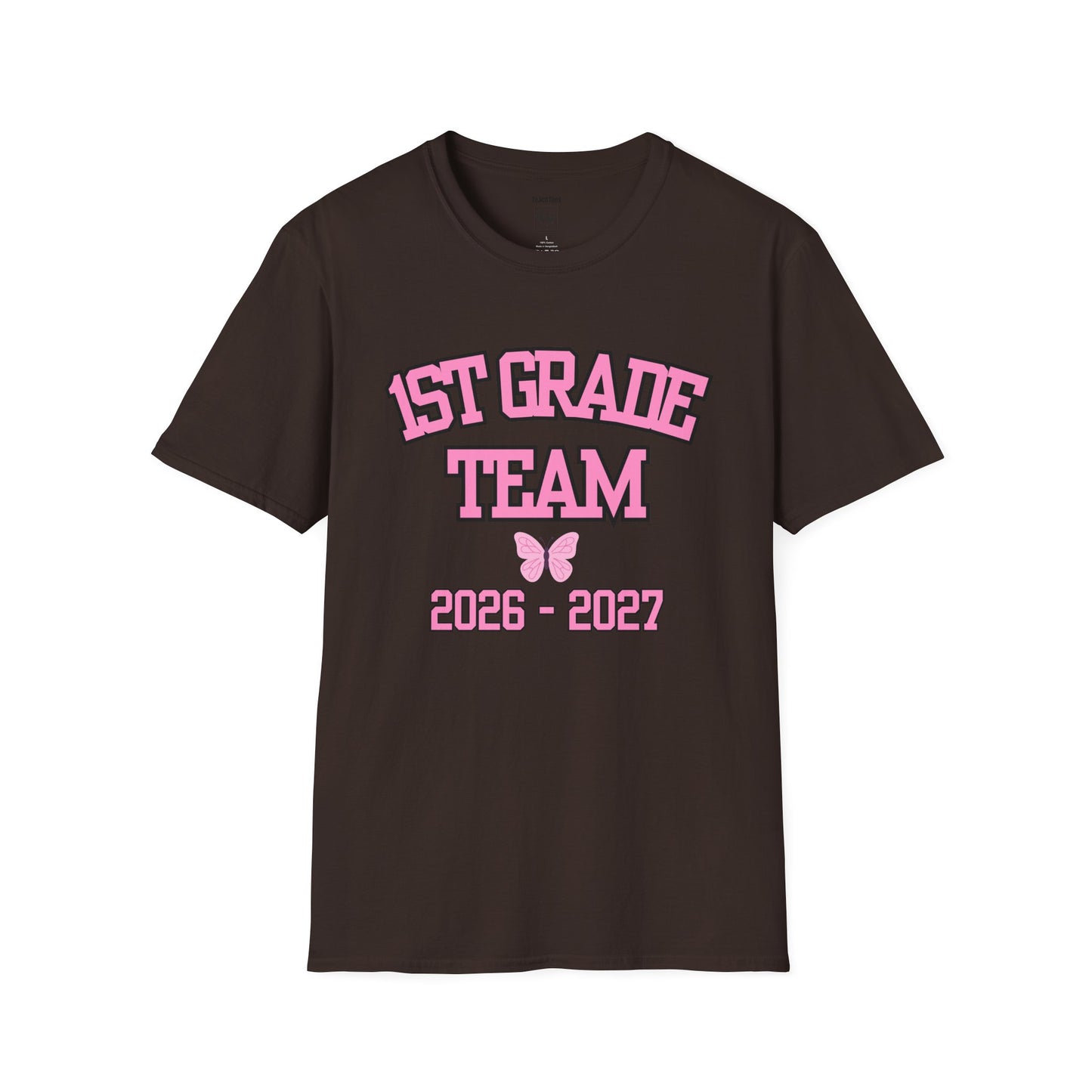 1st Grade Team 2026-2027 Pink Tee