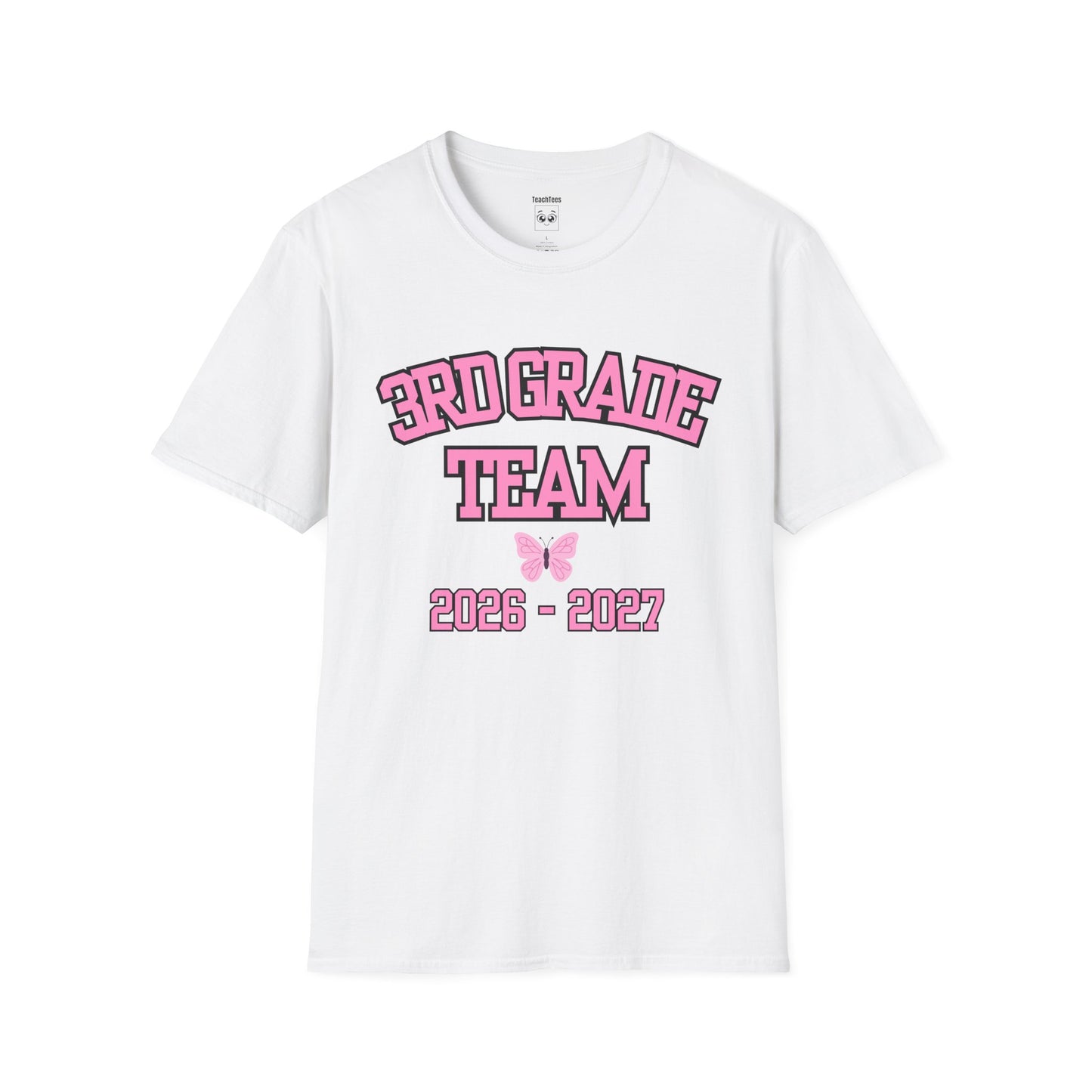 3rd Grade Team 2026–2027 Pink Tee