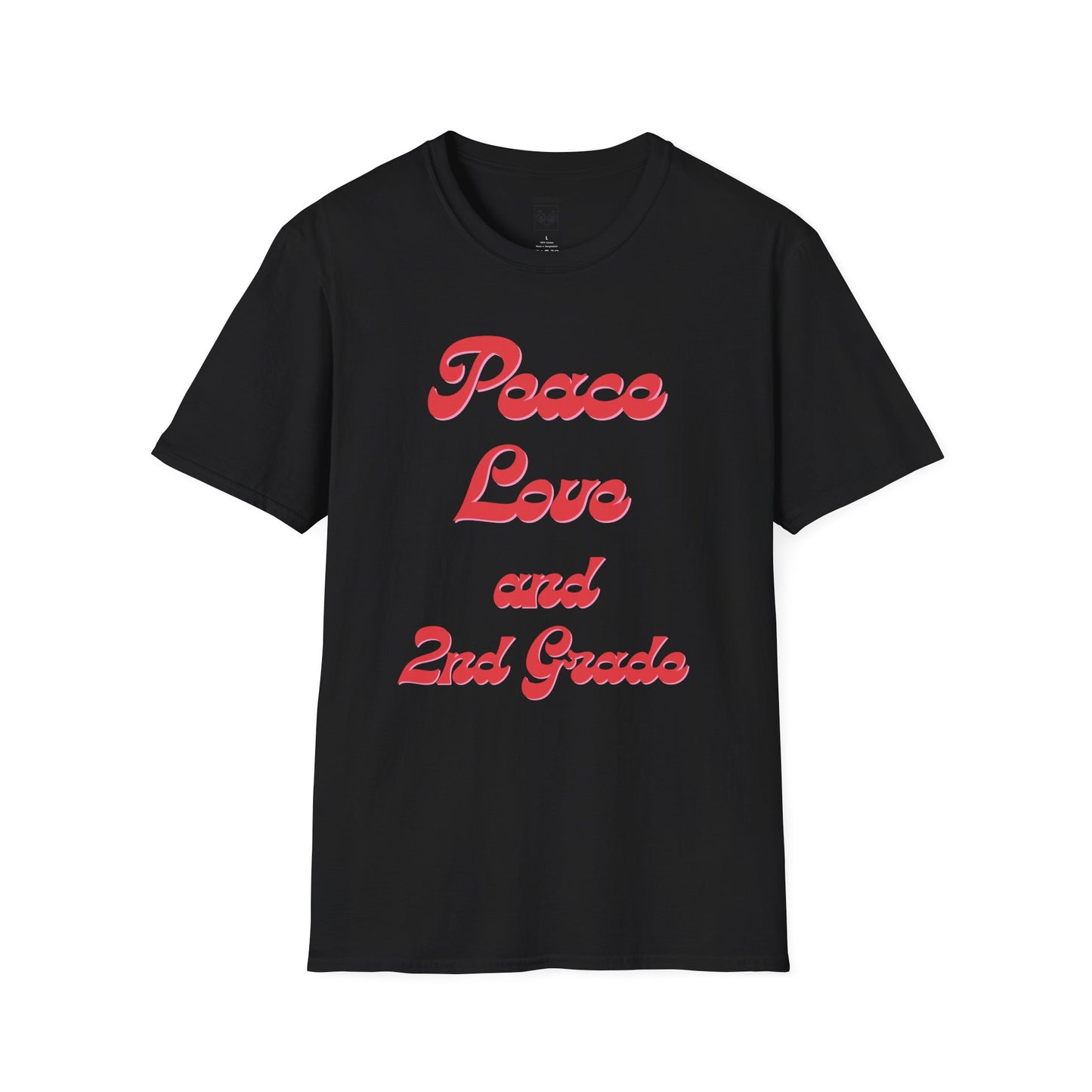 Peace Love and 2nd Grade Tee