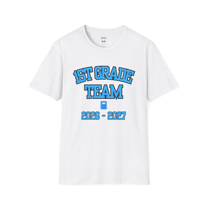 1st Grade Team  2026-2027 Blue Tee