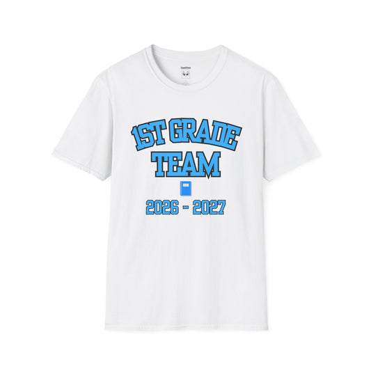 1st Grade Team  2026-2027 Blue Tee
