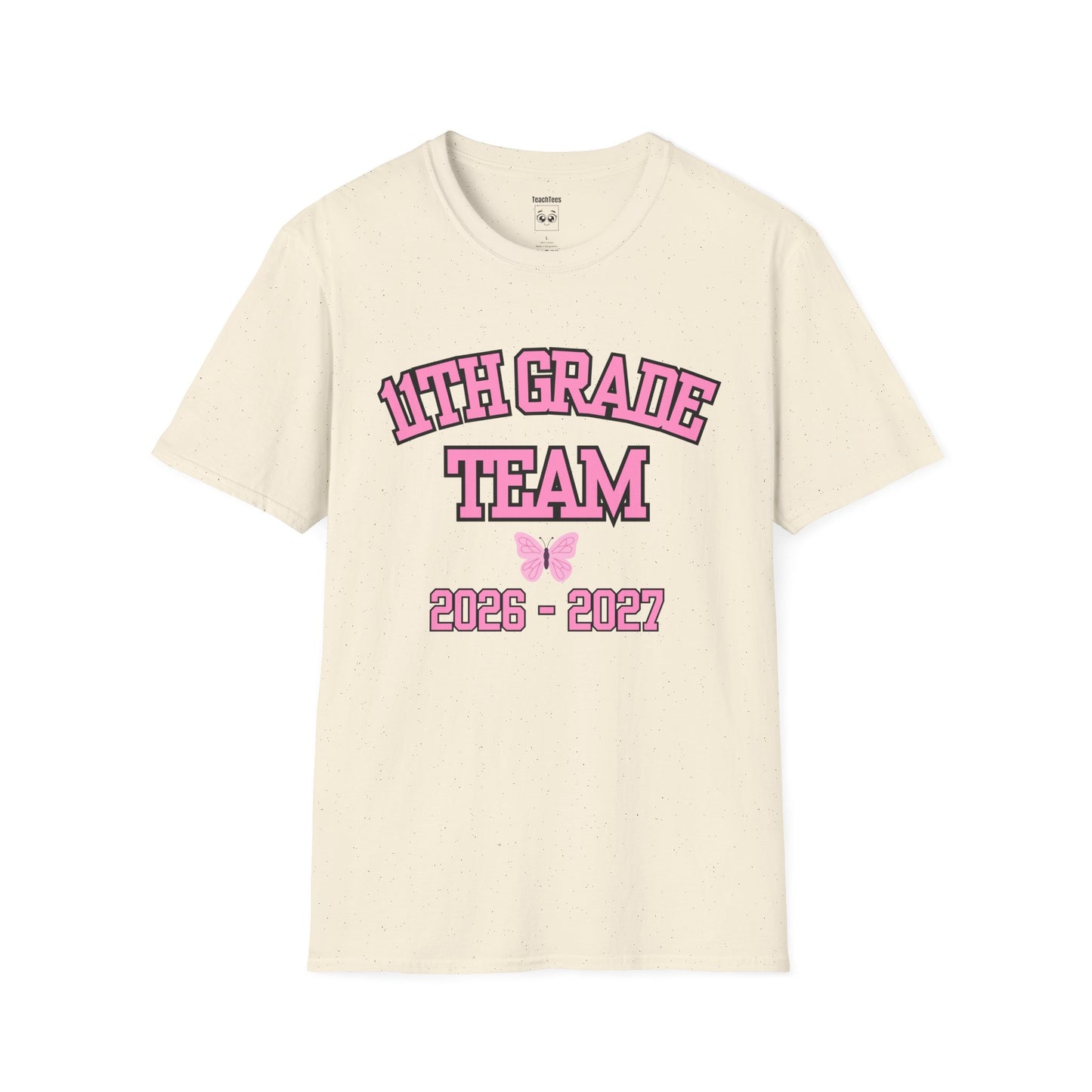 11th Grade Team 2026-2027 Pink Tee