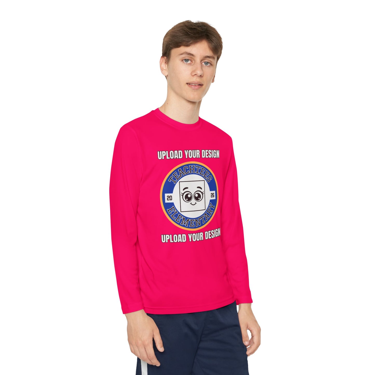 Customizable Long Sleeve Youth Tee