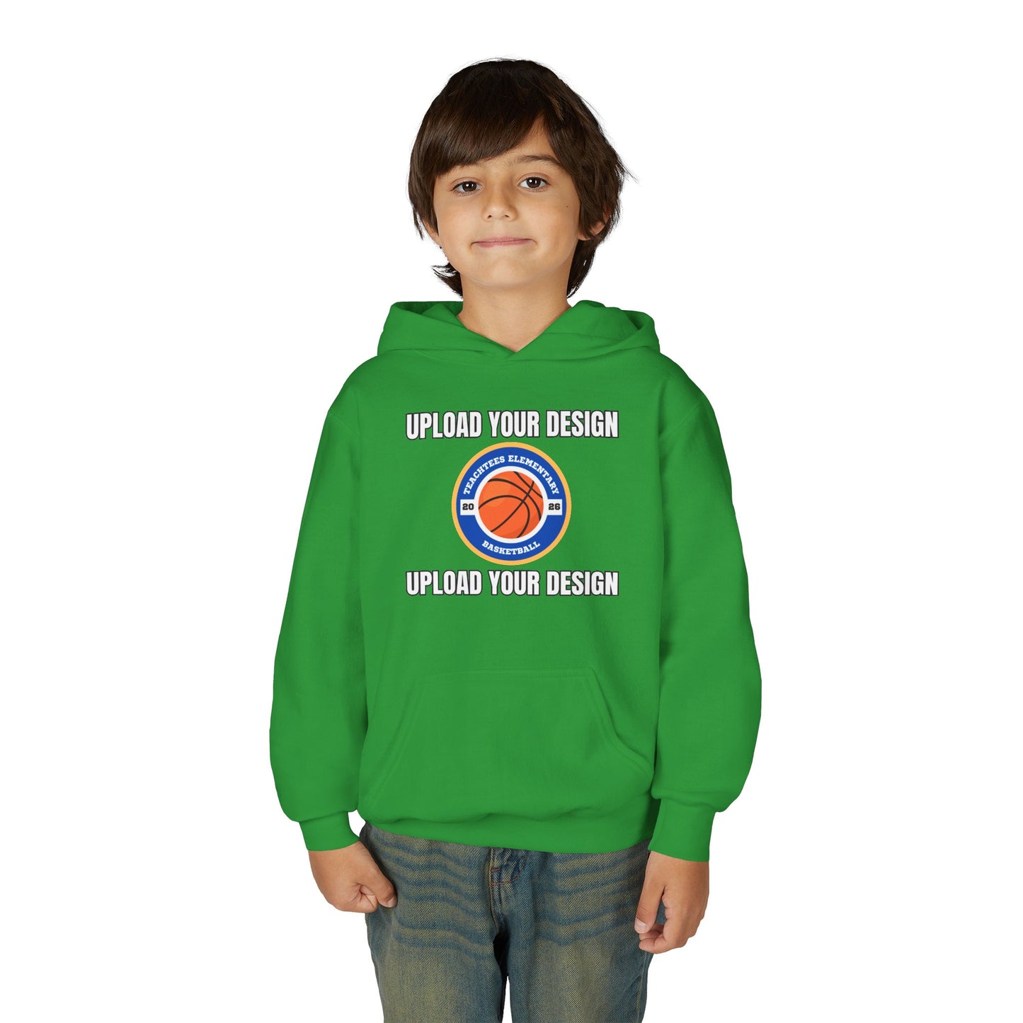Customizable Youth Pullover Hoodie
