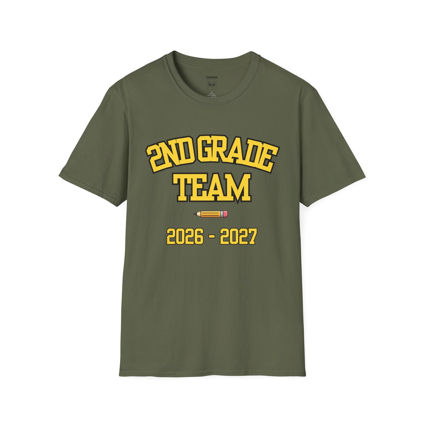 2nd Grade Team 2026–2027 Yellow Tee