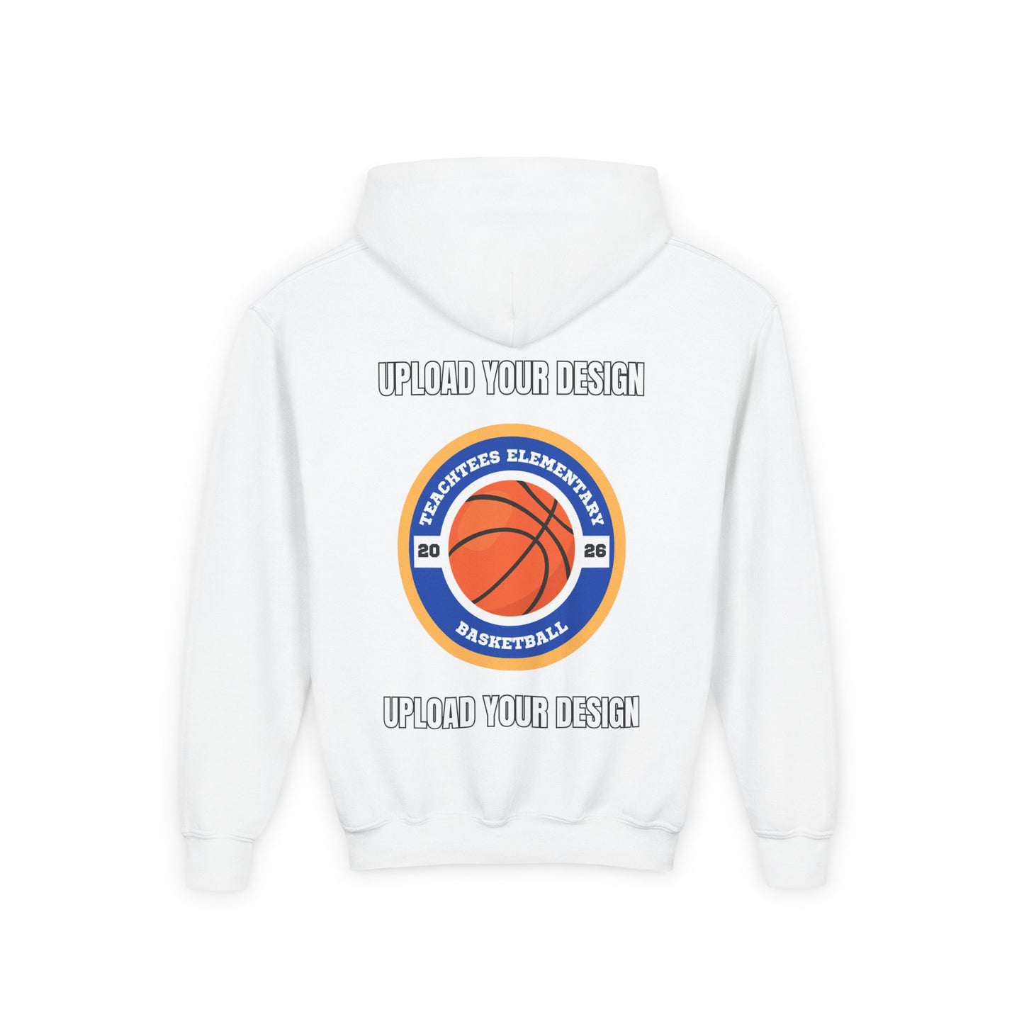 Customizable Youth Pullover Hoodie