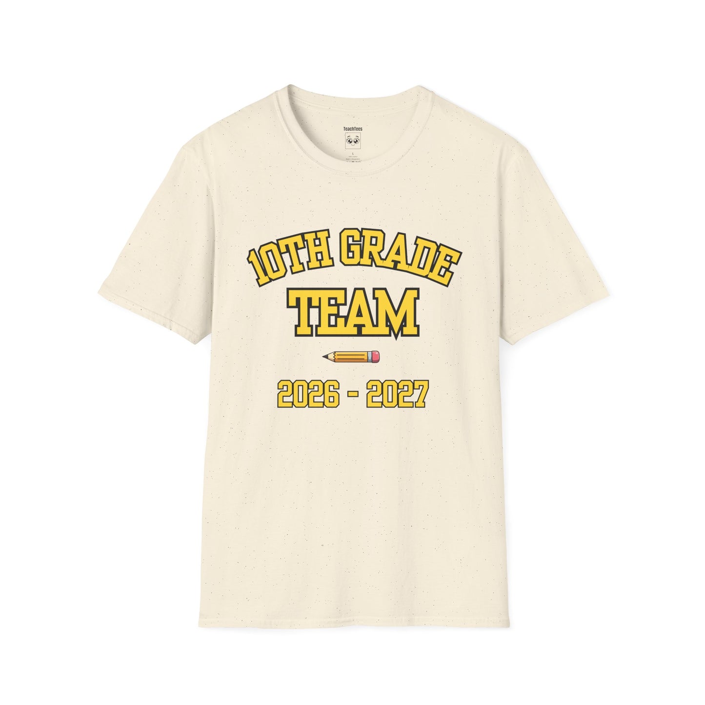 10th Grade Team 2026-2027 Yellow Tee