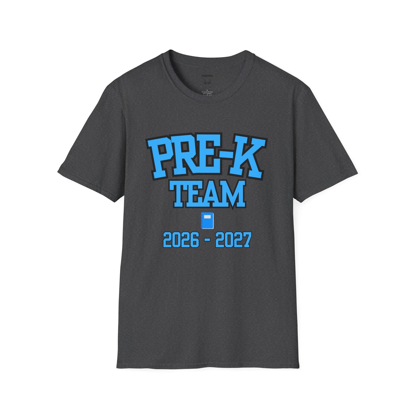 Pre-K Team 2026–2027 Blue Tee