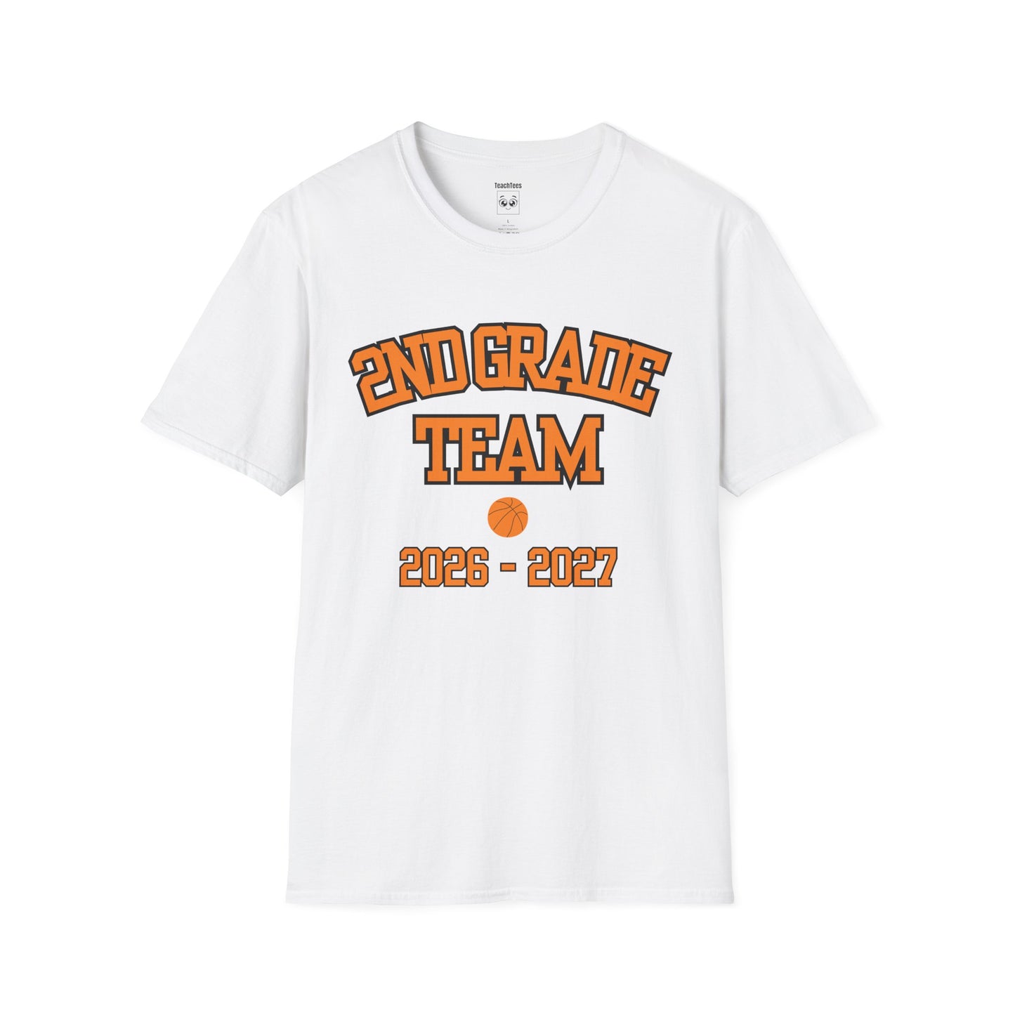 2nd Grade Team 2026-2027 Orange Tee