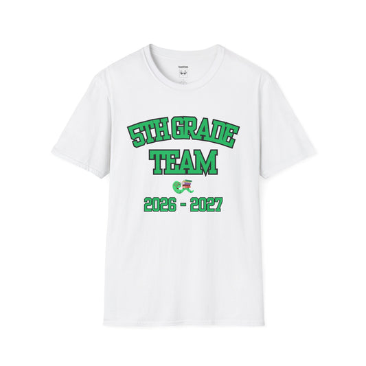 5th Grade Team 2026–2027 Green Tee