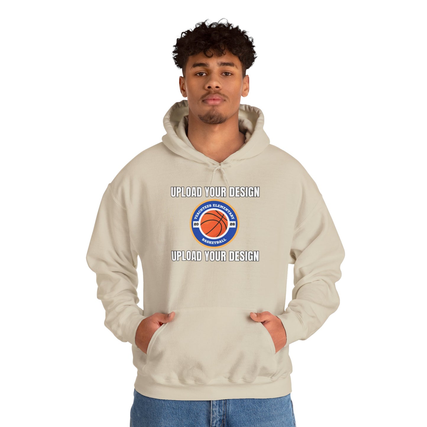 Customizable Adult Pullover Hoodie