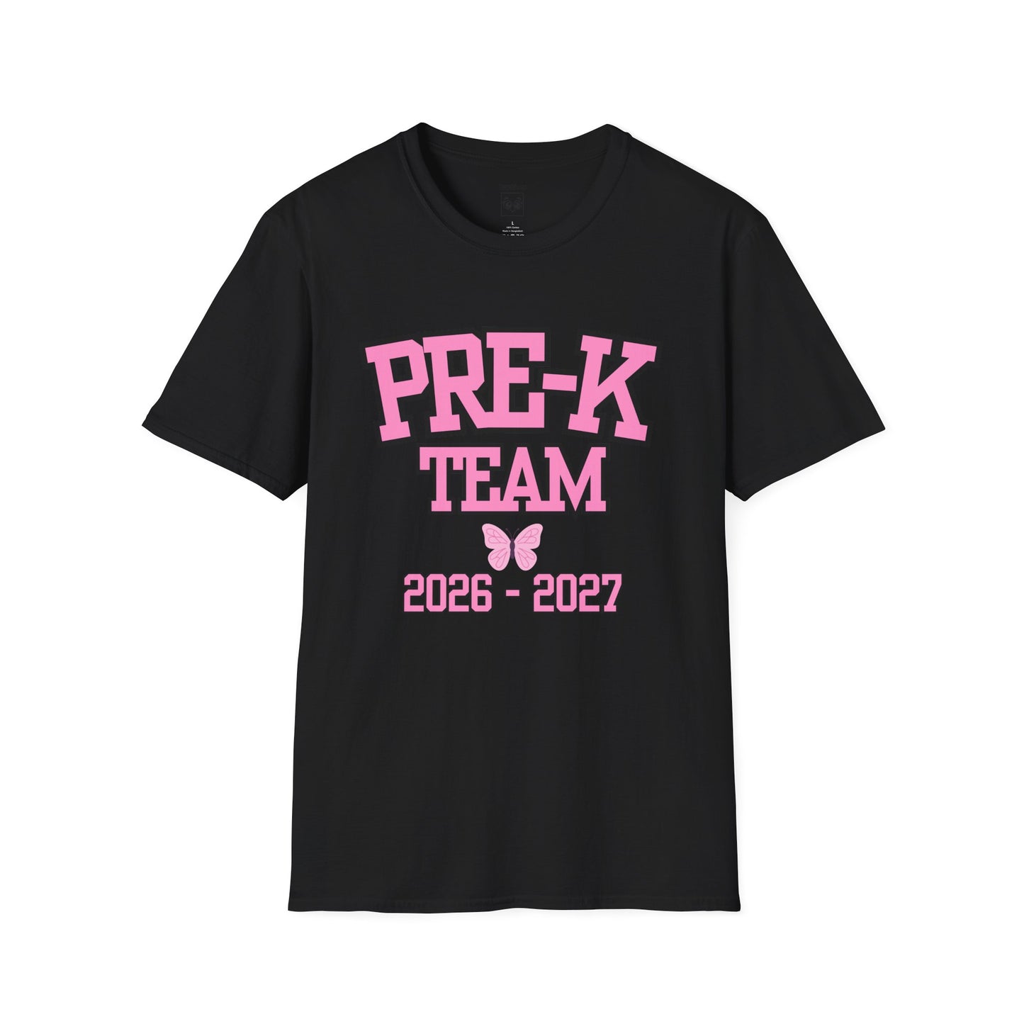 Pre-K Team 2026–2027 Pink Tee
