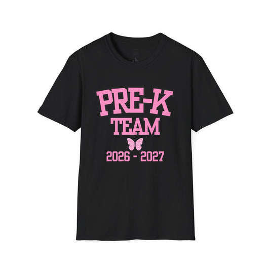 Pre-K Team 2026–2027 Pink Tee