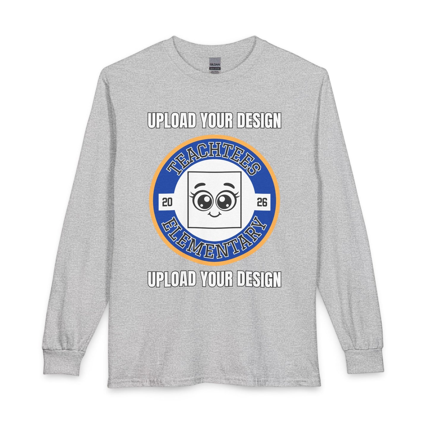 Customizable Adult Long Sleeve Tee