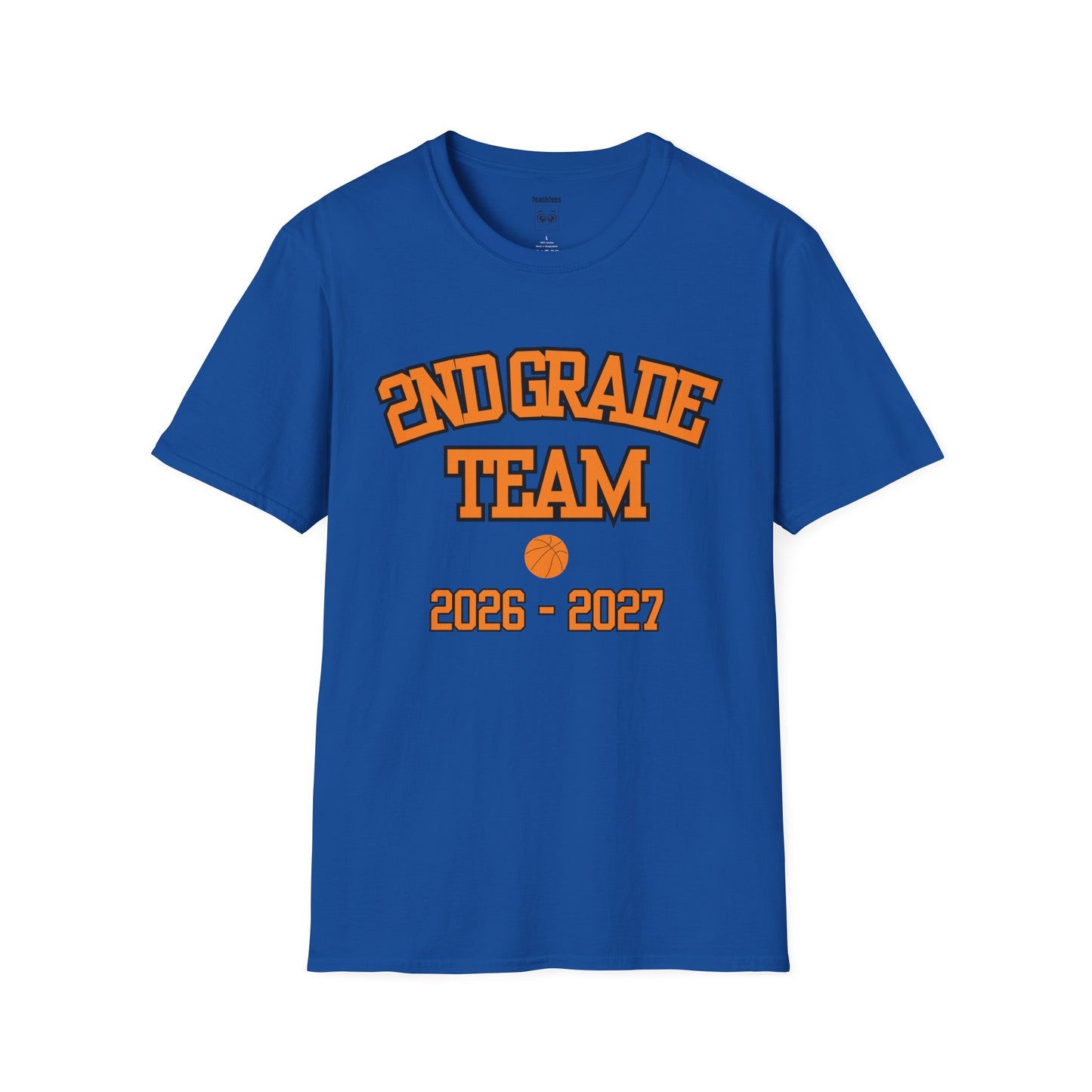 2nd Grade Team 2026-2027 Orange Tee
