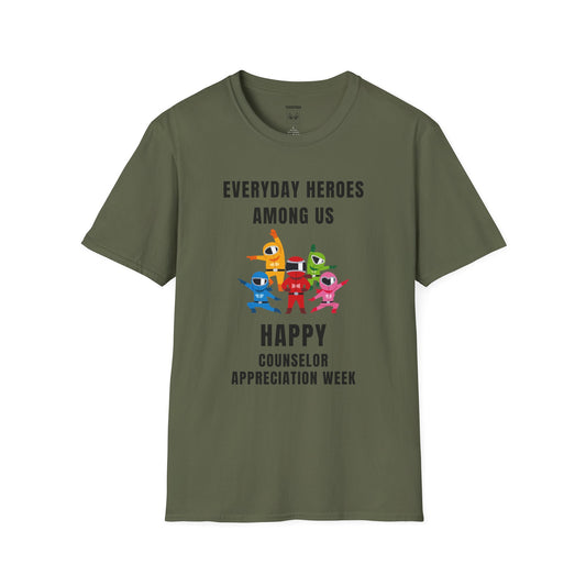 Counselor Appreciation Superhero Tee