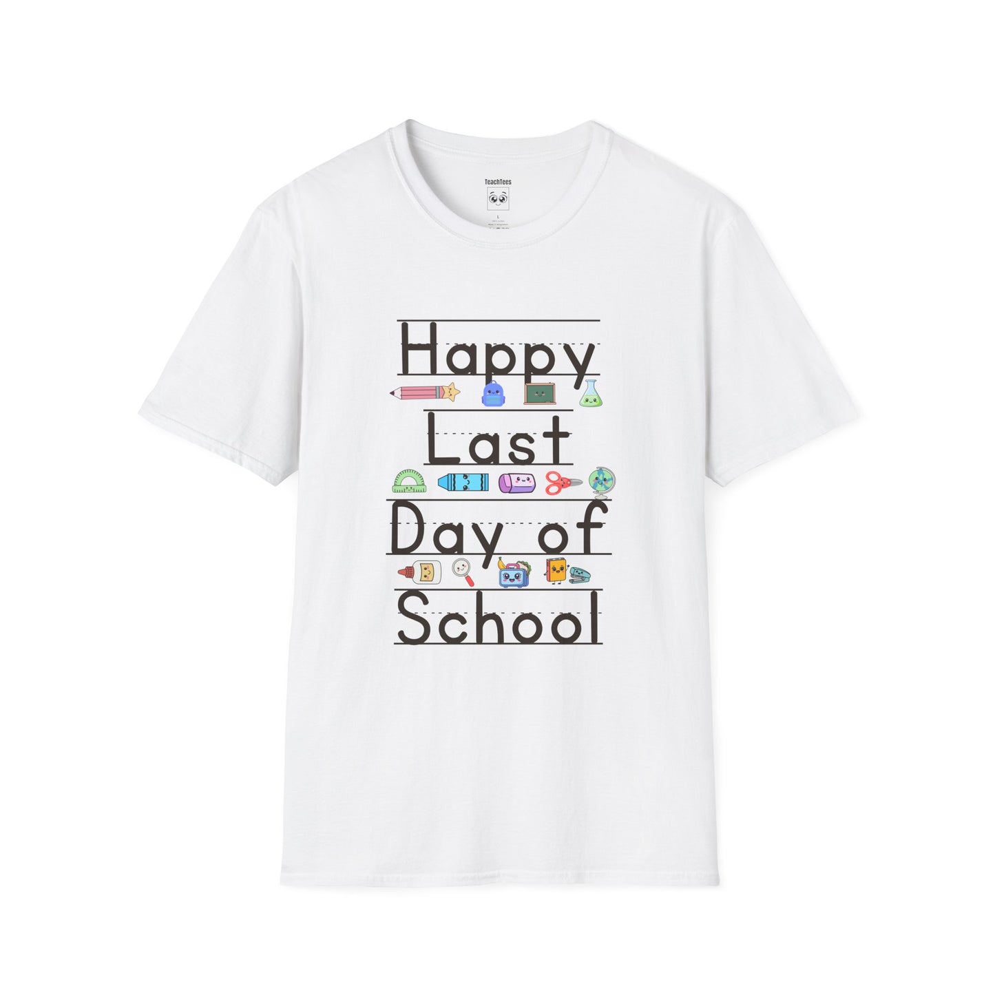 Happy Last Day of School Lined Tee