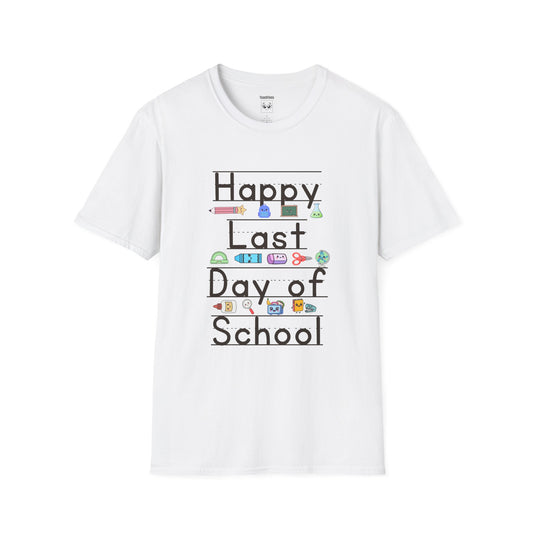 Happy Last Day of School Lined Tee