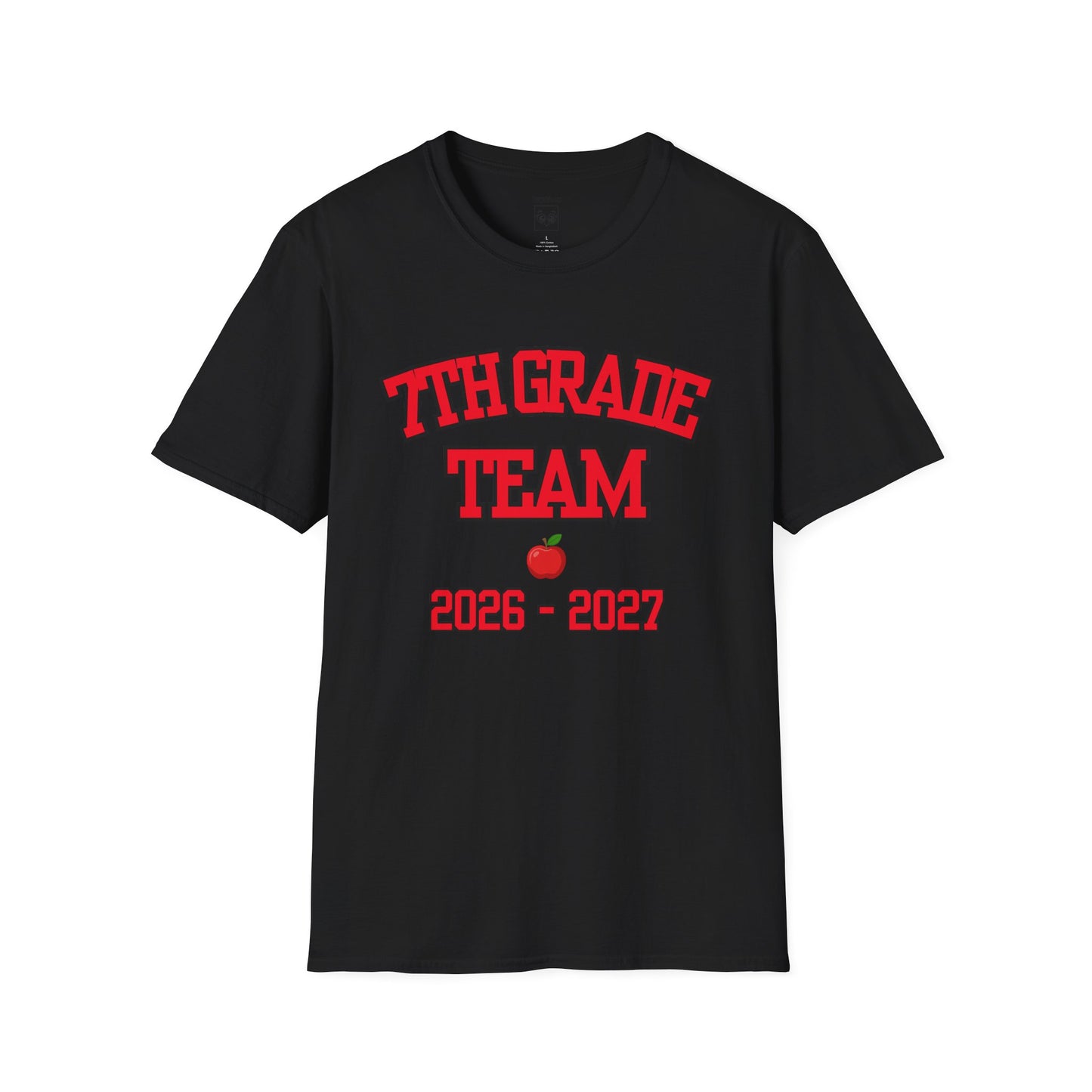 7th Grade Team 2026–2027 Red Tee