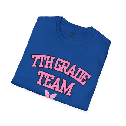 7th Grade Team 2026–2027 Pink Tee