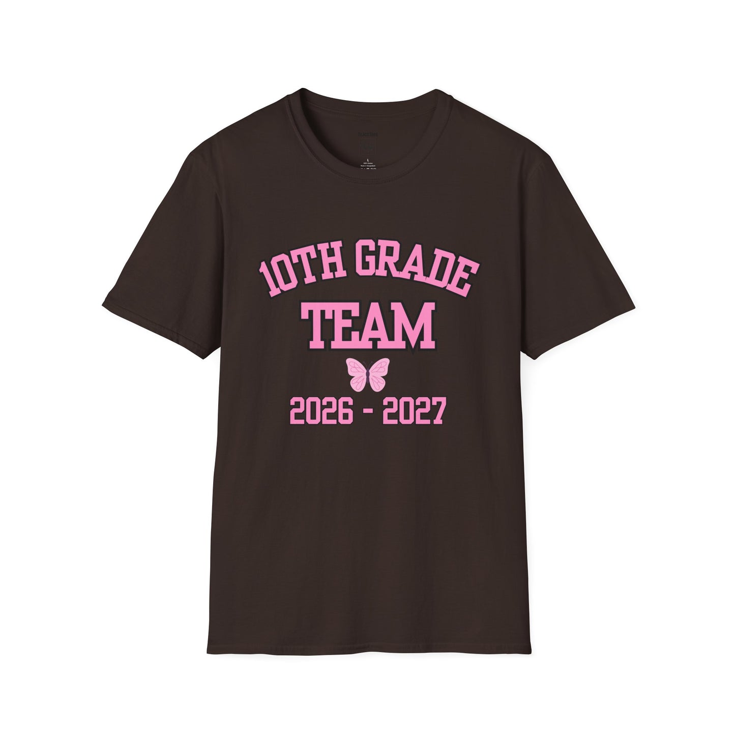 10th Grade Team 2026-2027 Pink Tee