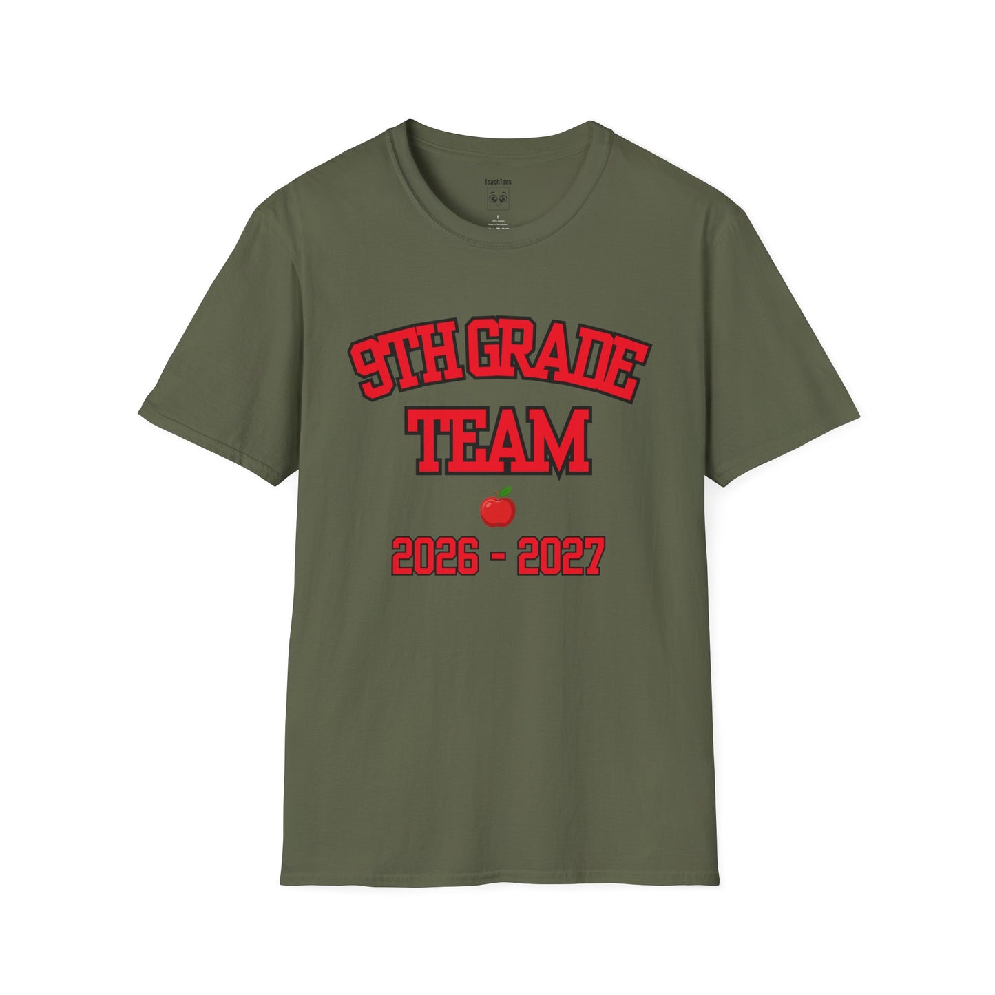 9th Grade Team 2026–2027 Red Tee