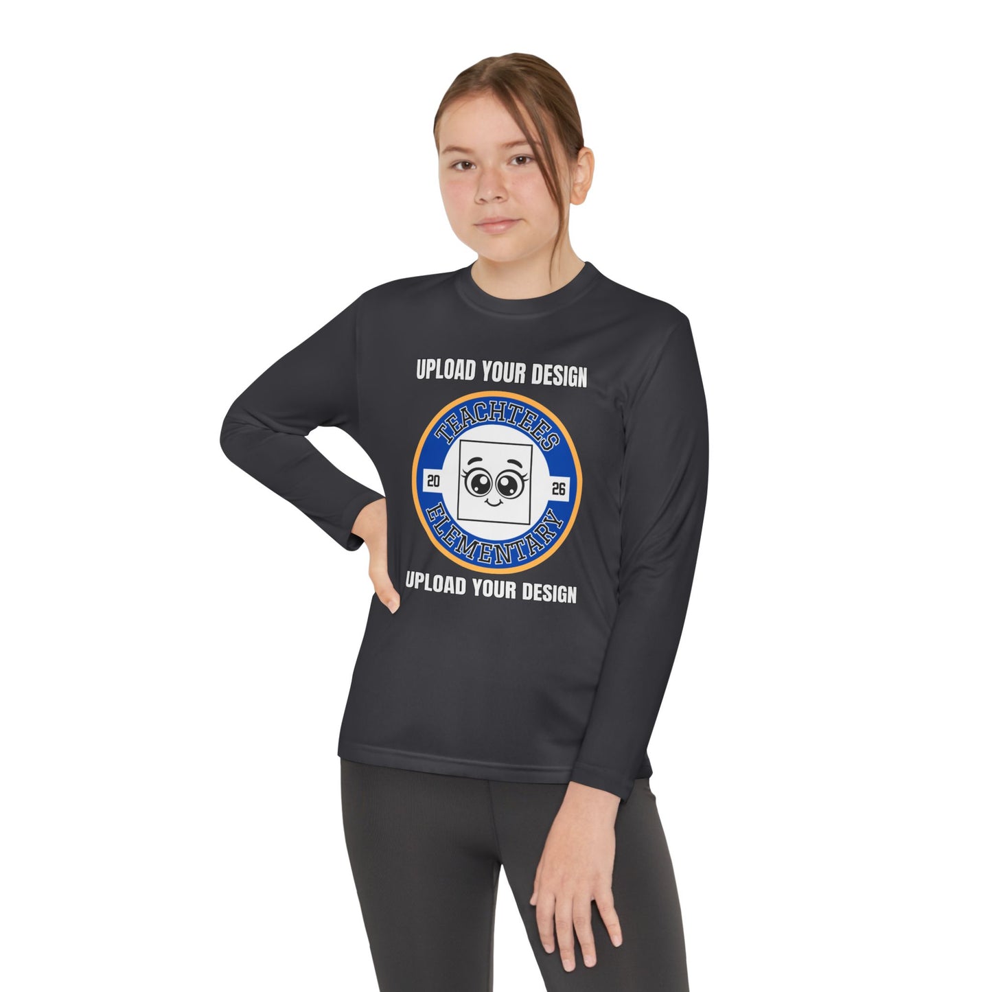Customizable Long Sleeve Youth Tee