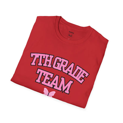 7th Grade Team 2026–2027 Pink Tee