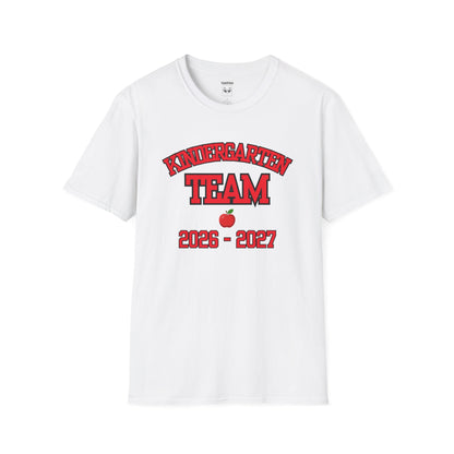 Kindergarten Team 2026–2027 Red Tee
