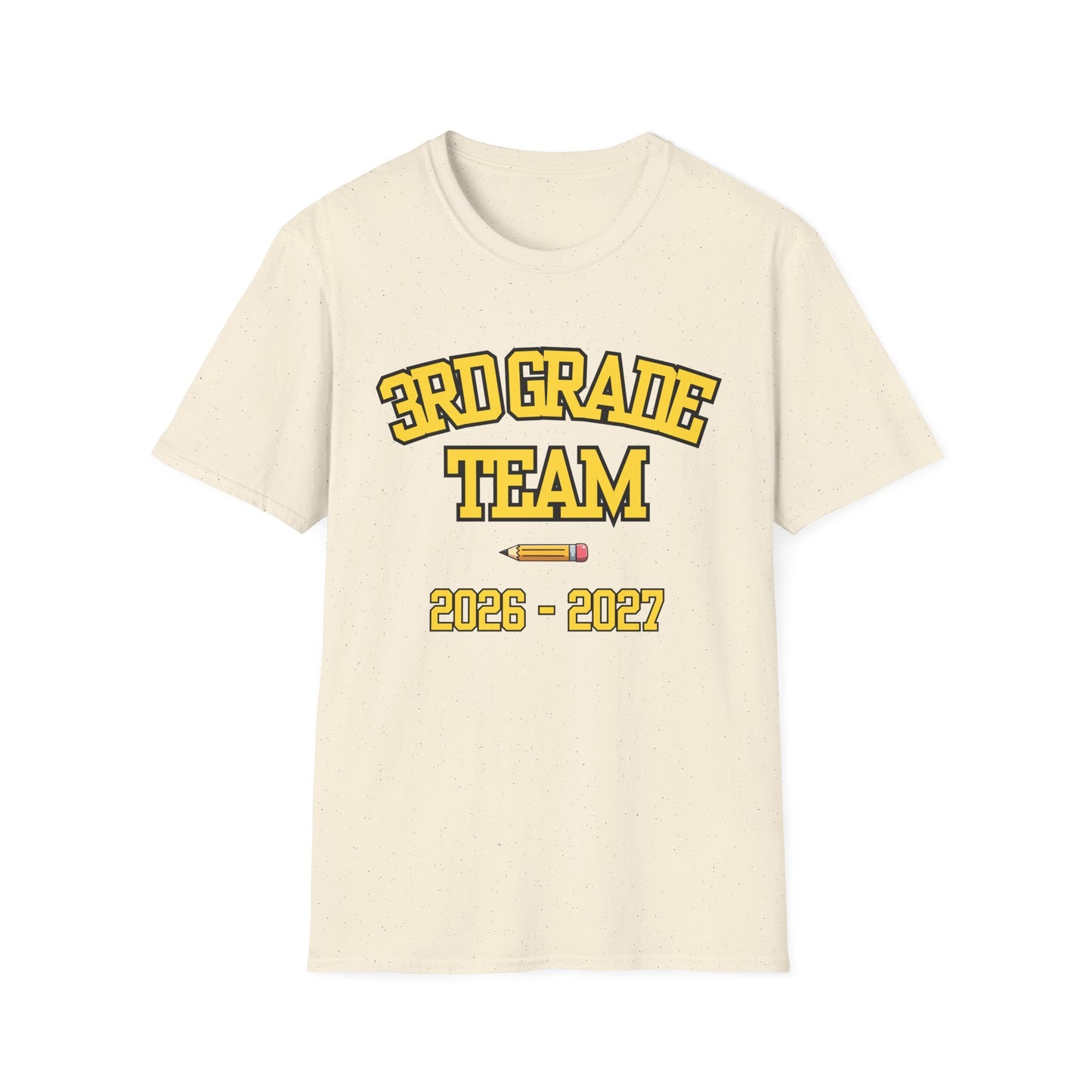 3rd Grade Team 2026–2027 Yellow Tee