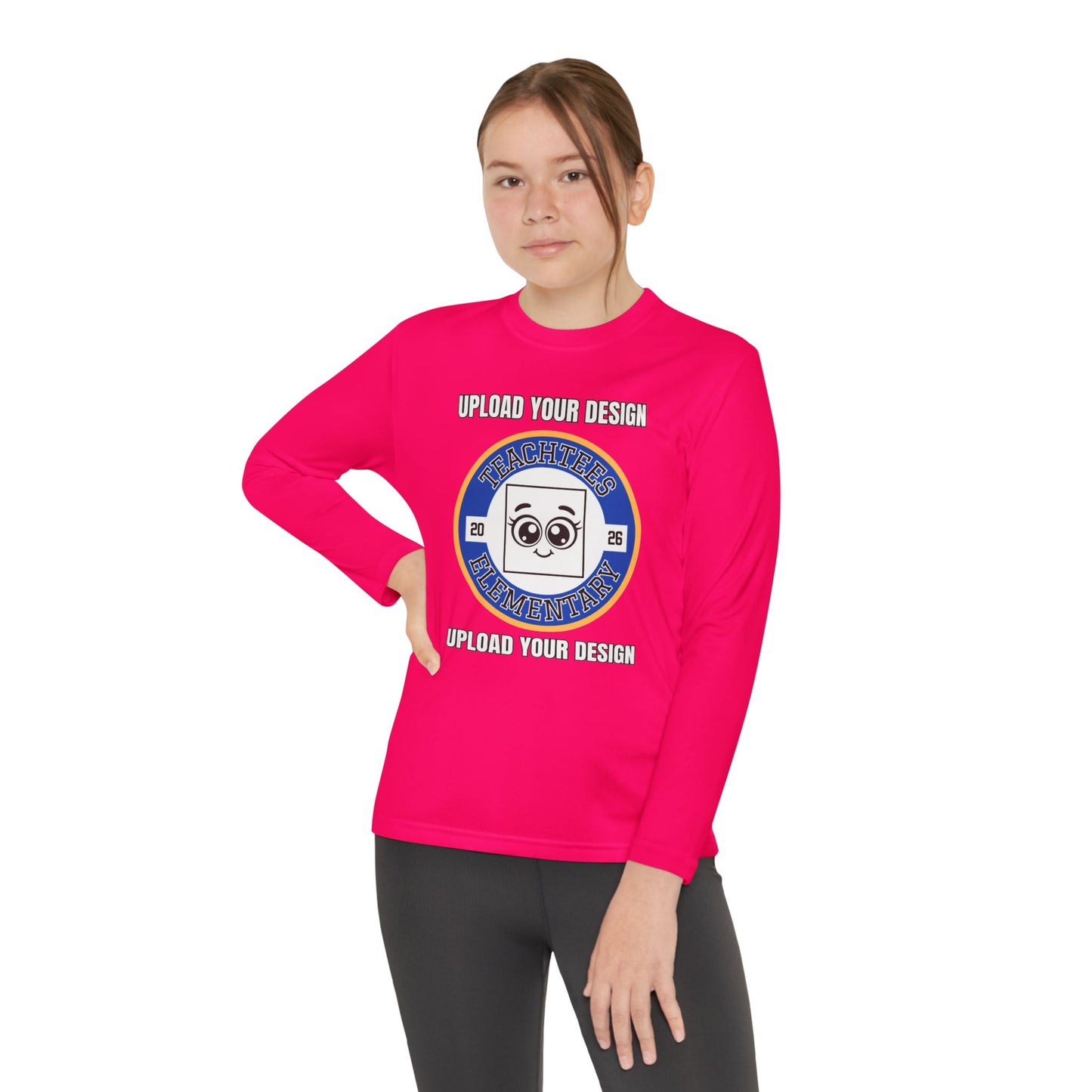 Customizable Long Sleeve Youth Tee