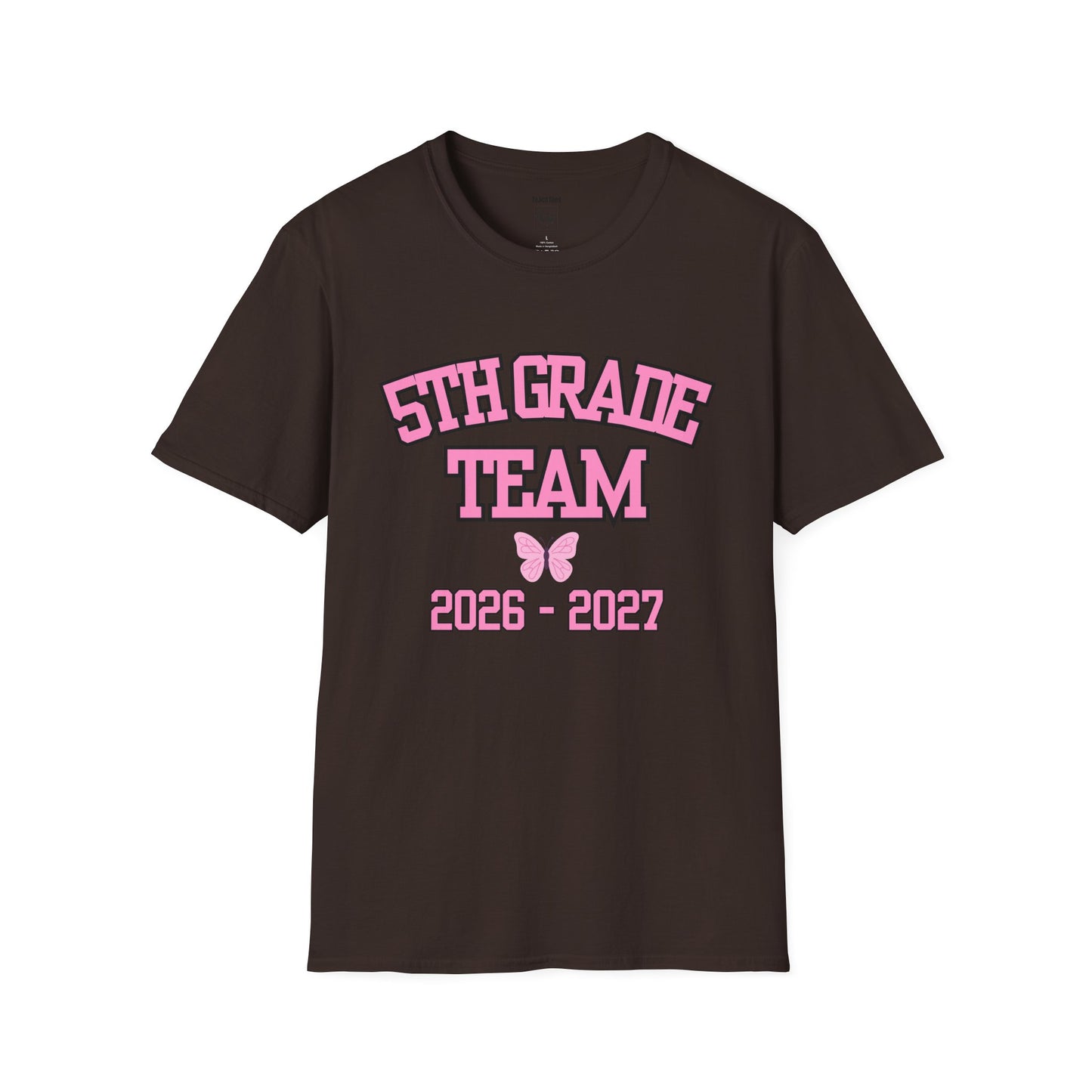 5th Grade Team 2026–2027 Pink Tee