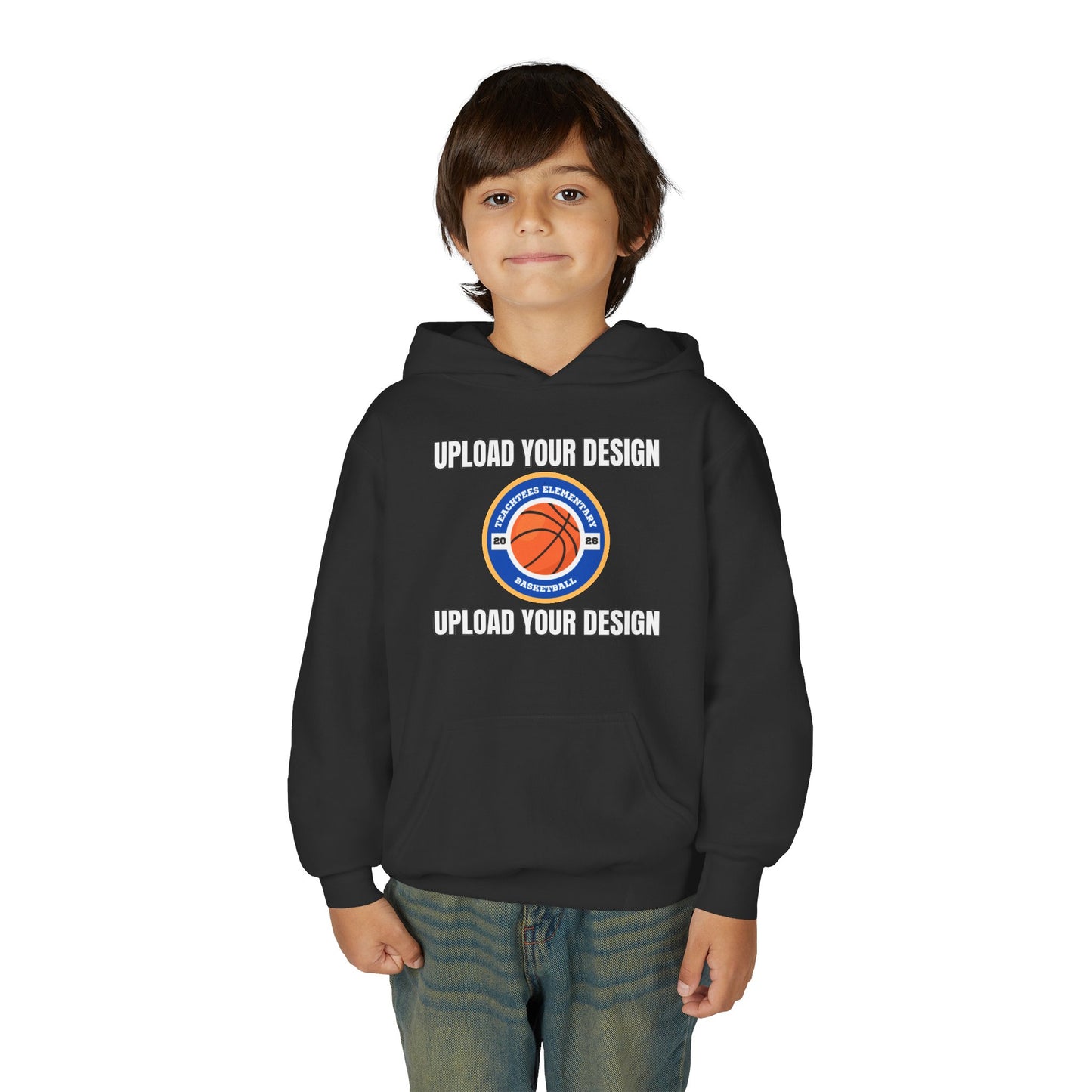 Customizable Youth Pullover Hoodie