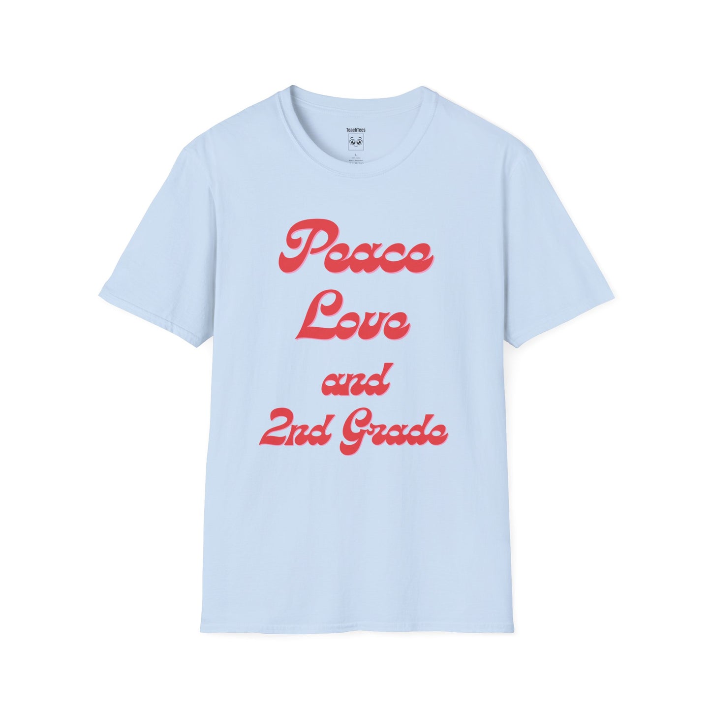 Peace Love and 2nd Grade Tee