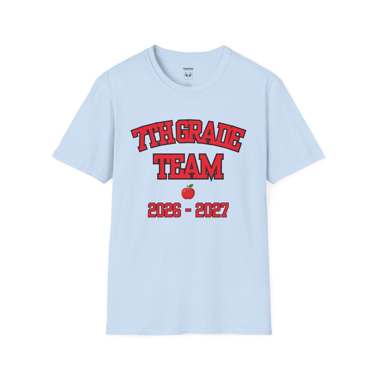 7th Grade Team 2026–2027 Red Tee