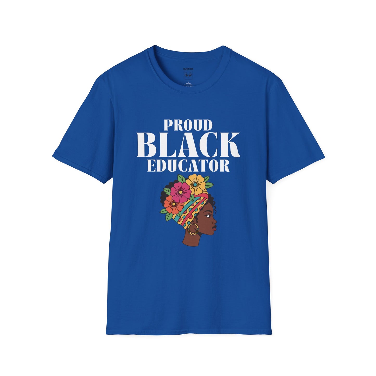 Proud Black Educator Dark Tee 1
