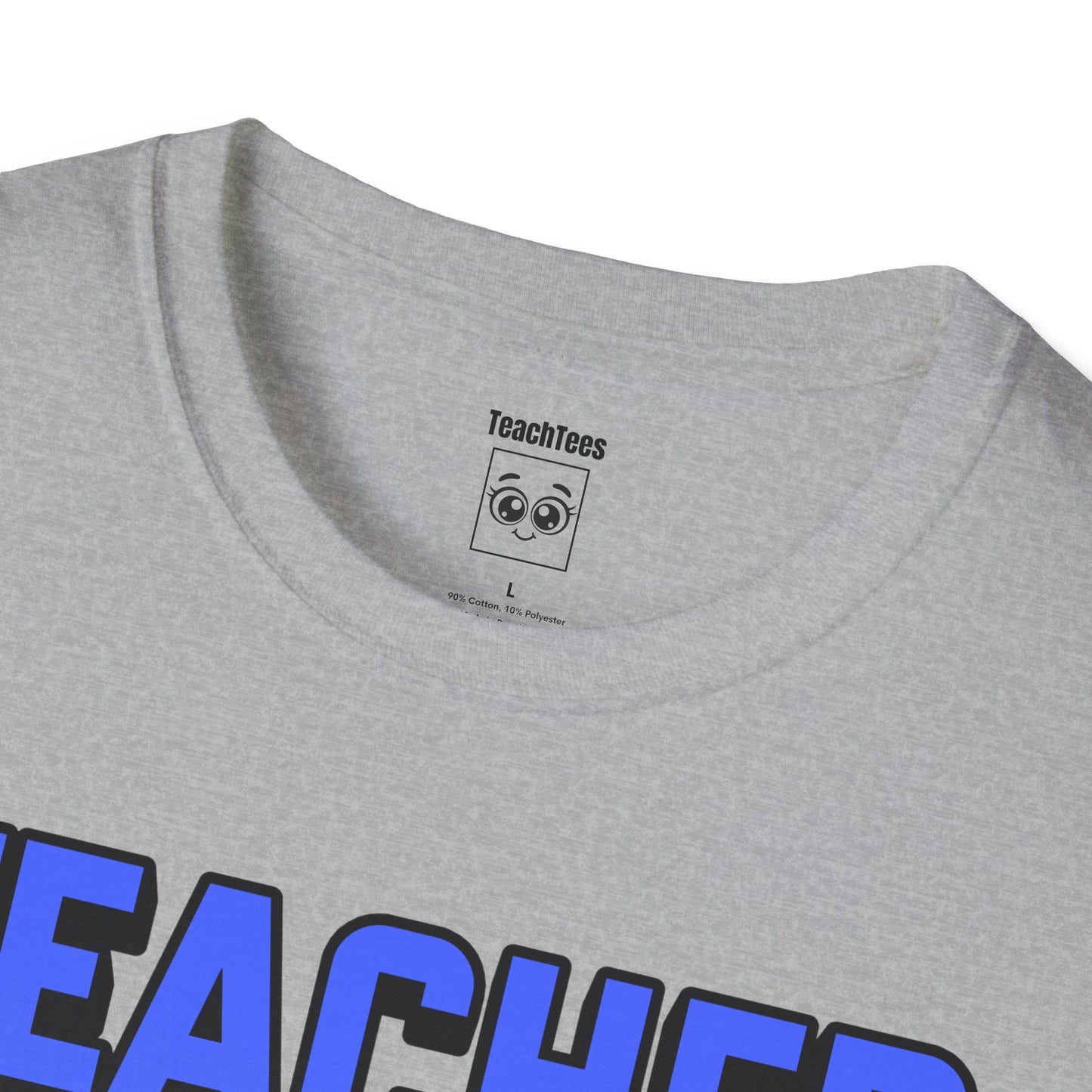 Teacher Off Duty Blue Tee