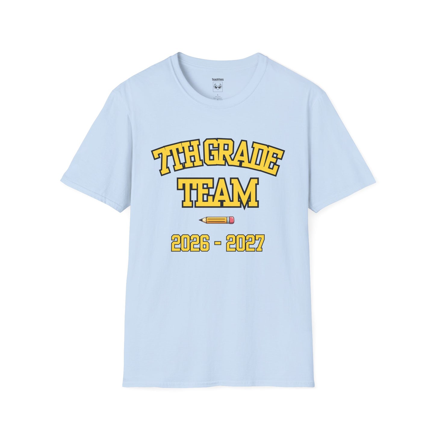 7th Grade Team 2026–2027 Yellow Tee