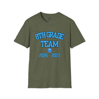 8th Grade Team 2026–2027 Blue Tee