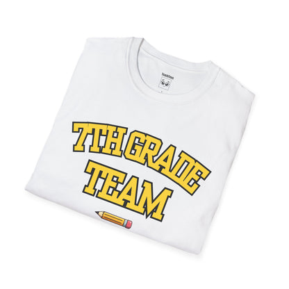7th Grade Team 2026–2027 Yellow Tee