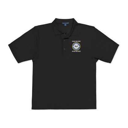 Customizable Embroidered Adult Polo Shirt