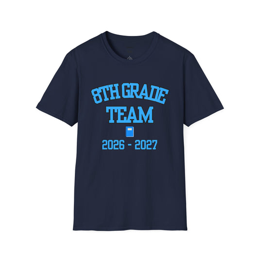 8th Grade Team 2026–2027 Blue Tee