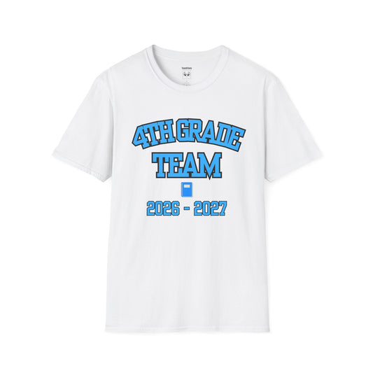 4th Grade Team 2026–2027 Blue Tee