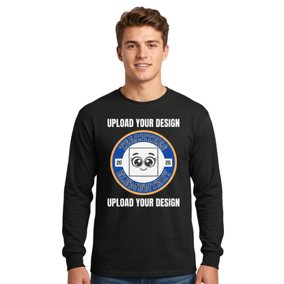 Customizable Adult Long Sleeve Tee