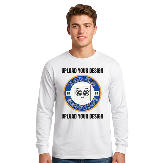 Customizable Adult Long Sleeve Tee