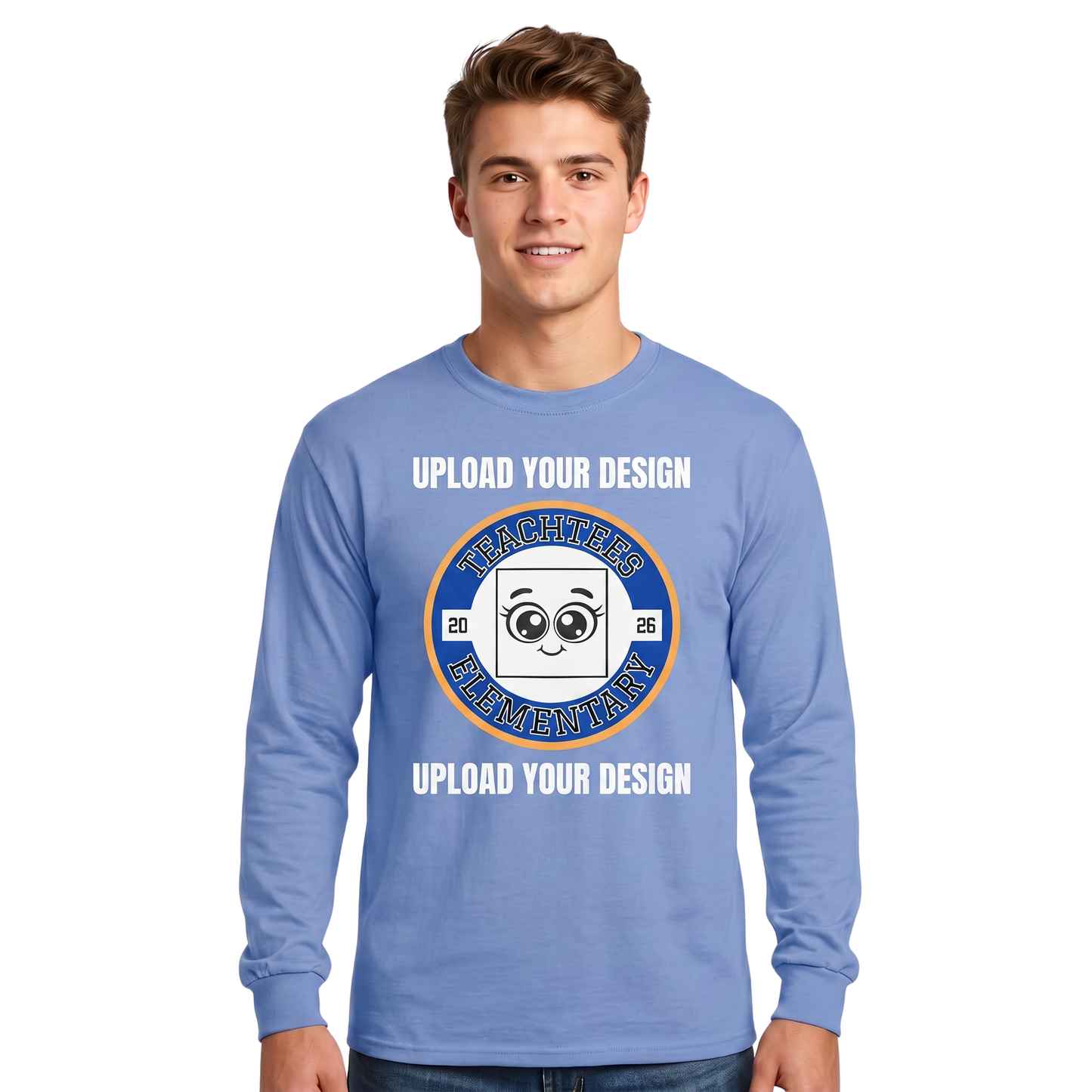 Customizable Adult Long Sleeve Tee