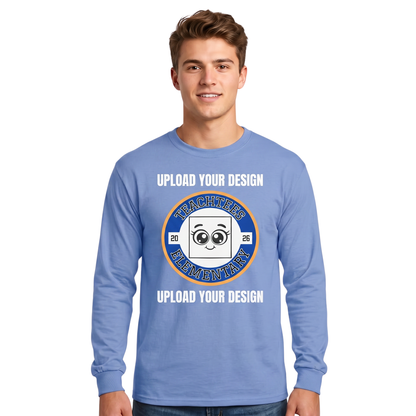 Customizable Adult Long Sleeve Tee