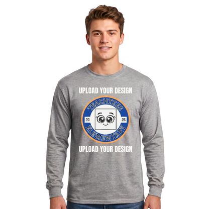 Customizable Adult Long Sleeve Tee