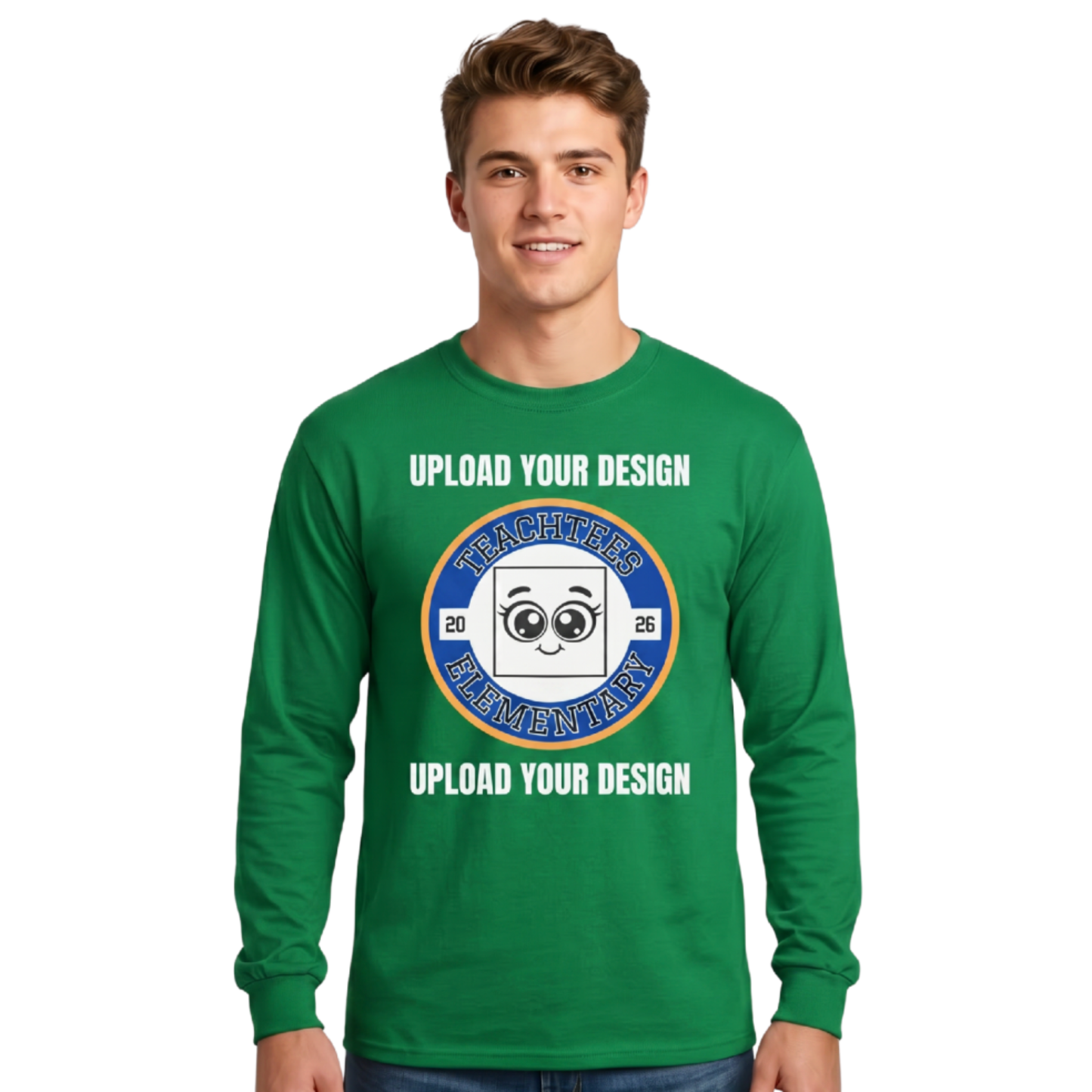 Customizable Adult Long Sleeve Tee