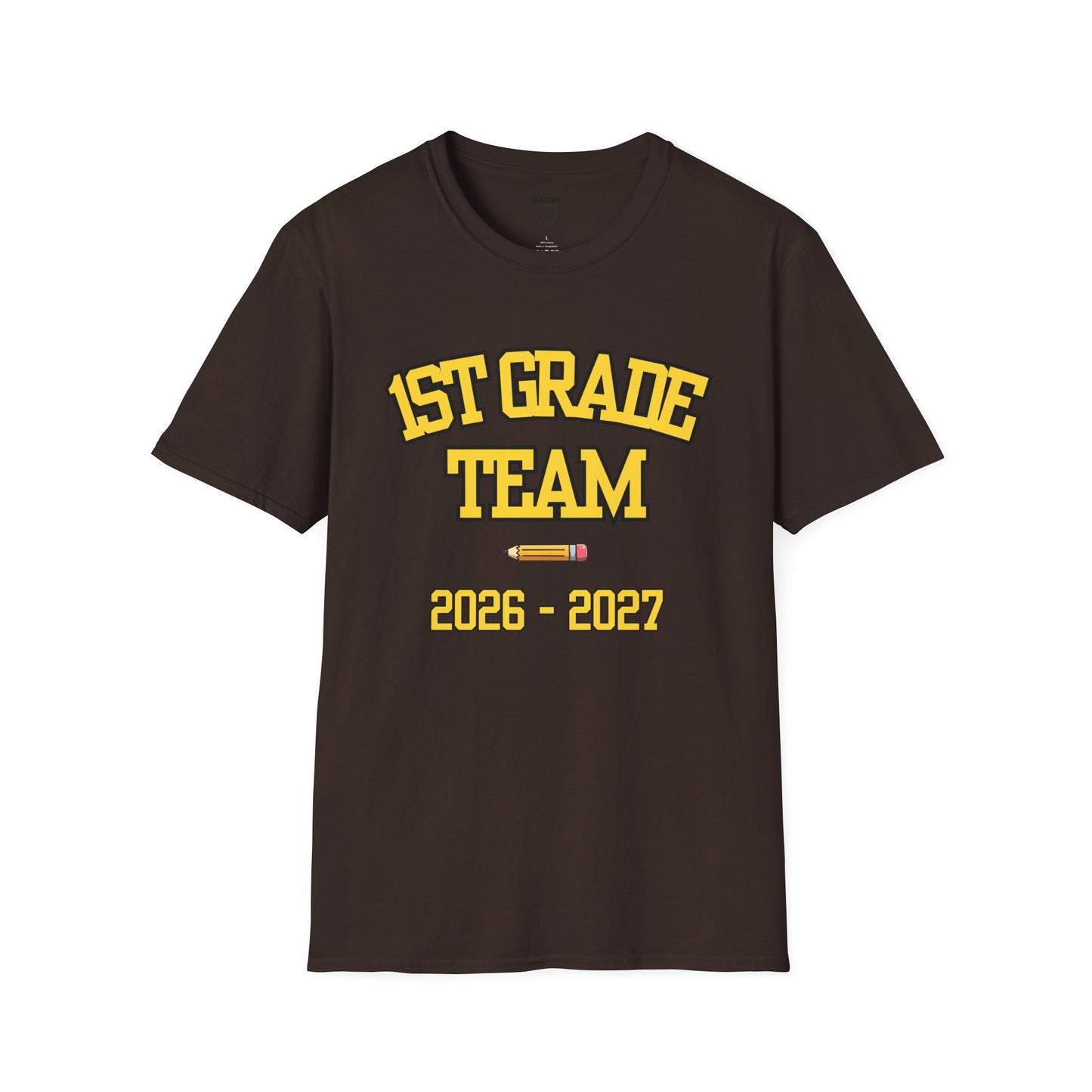 1st Grade Team  2026-2027 Yellow Tee